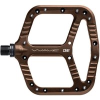 Tweeks Cycles OneUp Components Wave Pedals - Bronze | Clearance section. 365 day returns, 0% finance & FREE delivery over £50