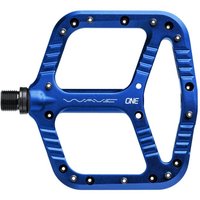 Tweeks Cycles OneUp Components Wave Pedals - Dark Blue | Clearance section. 365 day returns, 0% finance & FREE delivery over £50