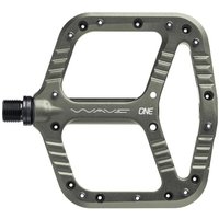 Tweeks Cycles OneUp Components Wave Pedals - Grey | Clearance section. 365 day returns, 0% finance & FREE delivery over £50