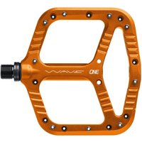 Tweeks Cycles OneUp Components Wave Pedals - Orange | Clearance section. 365 day returns, 0% finance & FREE delivery over £50