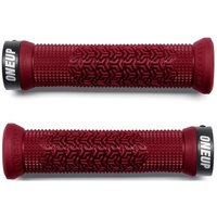 Tweeks Cycles OneUp Components Goldstone Grips - Maroon | Clearance section. 365 day returns, 0% finance & FREE delivery over £50