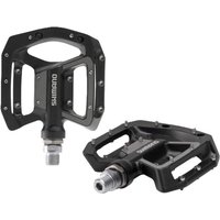 Tweeks Cycles Shimano PD-GR500 Flat Pedals - Black | Clearance section. 365 day returns, 0% finance & FREE delivery over £50