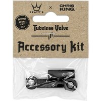 Tweeks Cycles Peaty's x Chris King MK2 Tubeless Valve Accessory Kit - Black | Clearance section. 365 day returns, 0% finance & FREE delivery over £50