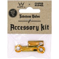 Tweeks Cycles Peaty's x Chris King MK2 Tubeless Valve Accessory Kit - Mango | Clearance section. 365 day returns, 0% finance & FREE delivery over £50