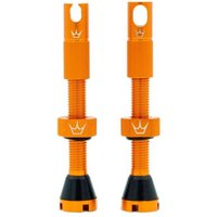 Tweeks Cycles Peaty's x Chris King Tubeless MK2 Valves - 42mmMango | Clearance section. 365 day returns, 0% finance & FREE delivery over £50