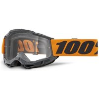 Tweeks Cycles 100% Accuri 2 Goggles - Orange / Clear Lens | Clearance section. 365 day returns, 0% finance & FREE delivery over £50