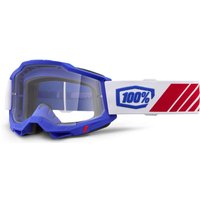 Tweeks Cycles 100% Accuri 2 Goggles - Kolby / Clear Lens | Clearance section. 365 day returns, 0% finance & FREE delivery over £50