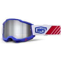 Tweeks Cycles 100% Accuri 2 Goggles - Kolby / Mirror Silver Lens | Clearance section. 365 day returns, 0% finance & FREE delivery over £50