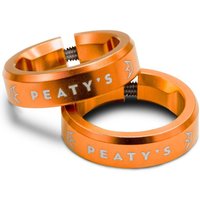 Tweeks Cycles Peaty's Monarch Grip Lock Ring - Mango | Clearance section. 365 day returns, 0% finance & FREE delivery over £50