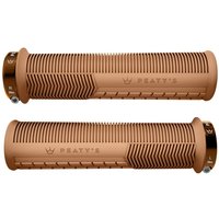 Tweeks Cycles Peaty's Monarch Mushroom Grip - Gum, Thin | Clearance section. 365 day returns, 0% finance & FREE delivery over £50