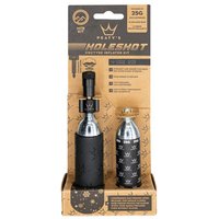 Tweeks Cycles Peaty's Holeshot CO2 Tyre Inflator - MTB - Black | Clearance section. 365 day returns, 0% finance & FREE delivery over £50