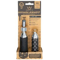 Tweeks Cycles Peaty's Holeshot CO2 Tyre Inflator - MTB - Slate | Clearance section. 365 day returns, 0% finance & FREE delivery over £50