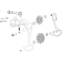 Tweeks Cycles SRAM GX Eagle AXS Rear Derailleur Pulley Kit | Clearance section. 365 day returns, 0% finance & FREE delivery over £50