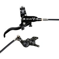Tweeks Cycles Hope Tech 4 EVO GR4 Hydraulic Disc Brake - Black / BlackFront Right HandStandard | Clearance section. 365 day returns, 0% finance & FREE delivery over £50