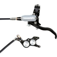 Tweeks Cycles Hope Tech 4 EVO GR4 Hydraulic Disc Brake - Black / SilverRear Left HandStandard | Clearance section. 365 day returns, 0% finance & FREE delivery over £50