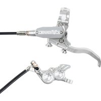 Tweeks Cycles Hope Tech 4 EVO GR4 Hydraulic Disc Brake - Silver / SilverRear Left HandStandard | Clearance section. 365 day returns, 0% finance & FREE delivery over £50
