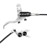 Tweeks Cycles Hope Tech 4 EVO TR4 Hydraulic Disc Brake - Silver / BlackFront Right HandStandard | Clearance section. 365 day returns, 0% finance & FREE delivery over £50