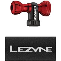 Tweeks Cycles LEZYNE Lezyne Control Drive CO2 Inflator - Red | Clearance section. 365 day returns, 0% finance & FREE delivery over £50