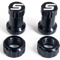 Tweeks Cycles Stans NoTubes Tubeless Valve Colour Kits - Black | Clearance section. 365 day returns, 0% finance & FREE delivery over £50