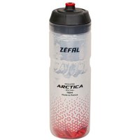 Tweeks Cycles Zefal Arctica 75 750ml Bottle - Silver / Red | Clearance section. 365 day returns, 0% finance & FREE delivery over £50