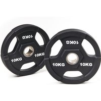 Athletic Vision PU Coated Olympic Weight Plates - 10kg