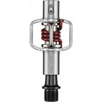 Tweeks Cycles CRANKBROTHERS crankbrothers Eggbeater 1 Pedals - Silver / Red | Clearance section. 365 day returns, 0% finance & FREE delivery over £50
