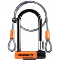 Tweeks Cycles Kryptonite Evolution Mini 7 D-Lock with 4 Foot Cable | Clearance section. 365 day returns, 0% finance & FREE delivery over £50