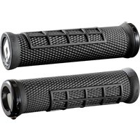 Tweeks Cycles ODI Elite Flow Lock-On Grips - Black | Clearance section. 365 day returns, 0% finance & FREE delivery over £50
