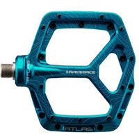 Tweeks Cycles Race Face Atlas Pedals - Turquoise | Clearance section. 365 day returns, 0% finance & FREE delivery over £50