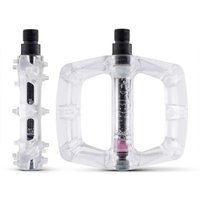 Tweeks Cycles DMR V6 Pedals - Clear Glacier | Clearance section. 365 day returns, 0% finance & FREE delivery over £50