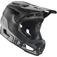 Tweeks Cycles 7iDP Project 23 Glass Fibre Full Face Helmet - XL, Black / Graphite | Clearance section. 365 day returns, 0% finance & FREE delivery over £50
