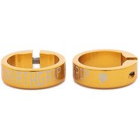 Tweeks Cycles DMR Deathgrip Collars - Gold | Clearance section. 365 day returns, 0% finance & FREE delivery over £50