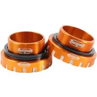 Tweeks Cycles Hope Stainless Bottom Bracket Cups - 30mm Axle - Orange | Clearance section. 365 day returns, 0% finance & FREE delivery over £50