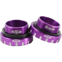 Tweeks Cycles Hope Stainless Bottom Bracket Cups - 30mm Axle - Purple | Clearance section. 365 day returns, 0% finance & FREE delivery over £50