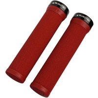 Tweeks Cycles Burgtec Bartender Grip - Race Red | Clearance section. 365 day returns, 0% finance & FREE delivery over £50