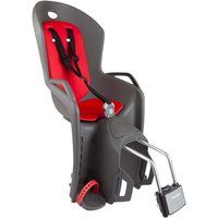Tweeks Cycles Hamax Amiga Child Bike Seat - Dark Grey / Red | Clearance section. 365 day returns, 0% finance & FREE delivery over £50