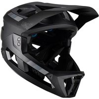 Tweeks Cycles Leatt Enduro 2.0 MTB Junior Helmet - Stealth | Clearance section. 365 day returns, 0% finance & FREE delivery over £50