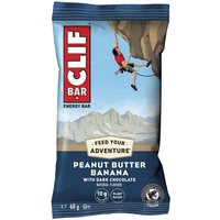 Tweeks Cycles Clif Natural Energy Bar 68g - Pack of 12 - Peanut Butter Banana with Dark Chocolate | Clearance section. 365 day returns, 0% finance & FREE delivery over £50