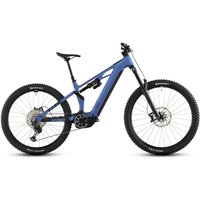 Tweeks Cycles Cube Stereo Hybrid ONE77 HPC SLX 800 Full Suspension e-Bike - 2026 - Blue Iris´n´Black, L | Clearance section. 365 day returns, 0% finance & FREE delivery over £50