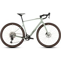 Tweeks Cycles Cube NuRoad C:62 One Gravel Bike - 2026 - Aloe Green´n´Black, L | Clearance section. 365 day returns, 0% finance & FREE delivery over £50
