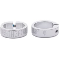 Tweeks Cycles DMR Deathgrip Collars - Silver | Clearance section. 365 day returns, 0% finance & FREE delivery over £50