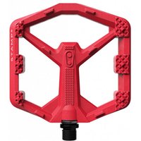 Tweeks Cycles Crank Brothers Stamp 0 Flat Pedals - Red, Large | Clearance section. 365 day returns, 0% finance & FREE delivery over £50