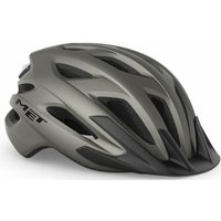 Tweeks Cycles MET Crossover Helmet - UN (52-59cm),Titanium Matt | Clearance section. 365 day returns, 0% finance & FREE delivery over £50
