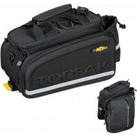 Tweeks Cycles TOPEAK Topeak MTX Trunkbag DXP With Pannier 2.0 - Black | Clearance section. 365 day returns, 0% finance & FREE delivery over £50
