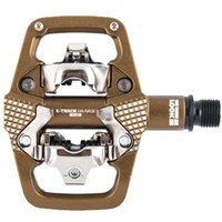 Tweeks Cycles Look X-Track En-Rage Plus MTB Pedals - Bronze | Clearance section. 365 day returns, 0% finance & FREE delivery over £50