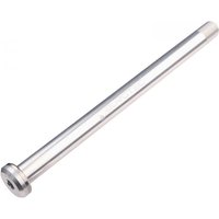 Tweeks Cycles Burgtec Fox Fork Axle - Rhodium Silver110 x 15mm Boost | Clearance section. 365 day returns, 0% finance & FREE delivery over £50