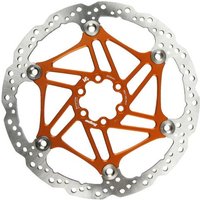 Tweeks Cycles Hope V4 Vented Floating Rotor - 203mmOrange | Clearance section. 365 day returns, 0% finance & FREE delivery over £50