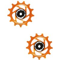 Tweeks Cycles Hope 13 Tooth Jockey Wheels - Orange | Clearance section. 365 day returns, 0% finance & FREE delivery over £50