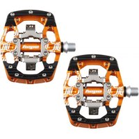 Tweeks Cycles Hope Union Gravity Pedals - Orange | Clearance section. 365 day returns, 0% finance & FREE delivery over £50