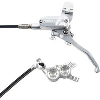 Tweeks Cycles Hope Tech 4 V4 Hydraulic Disc Brake - Silver / SilverRear Left HandStandard Black | Clearance section. 365 day returns, 0% finance & FREE delivery over £50